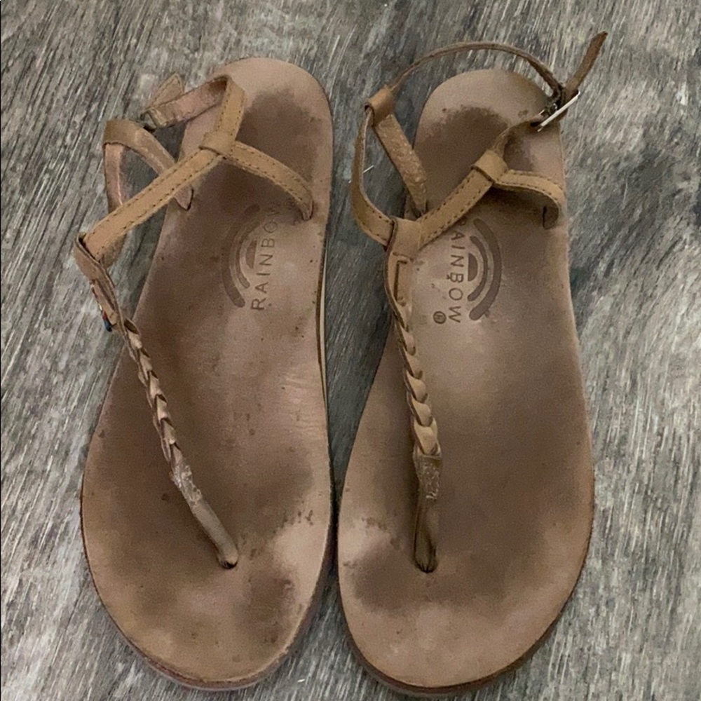 Rainbow sandals